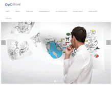Tablet Screenshot of digicultural.com